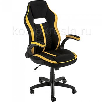Компьютерное кресло Plast черный / желтый